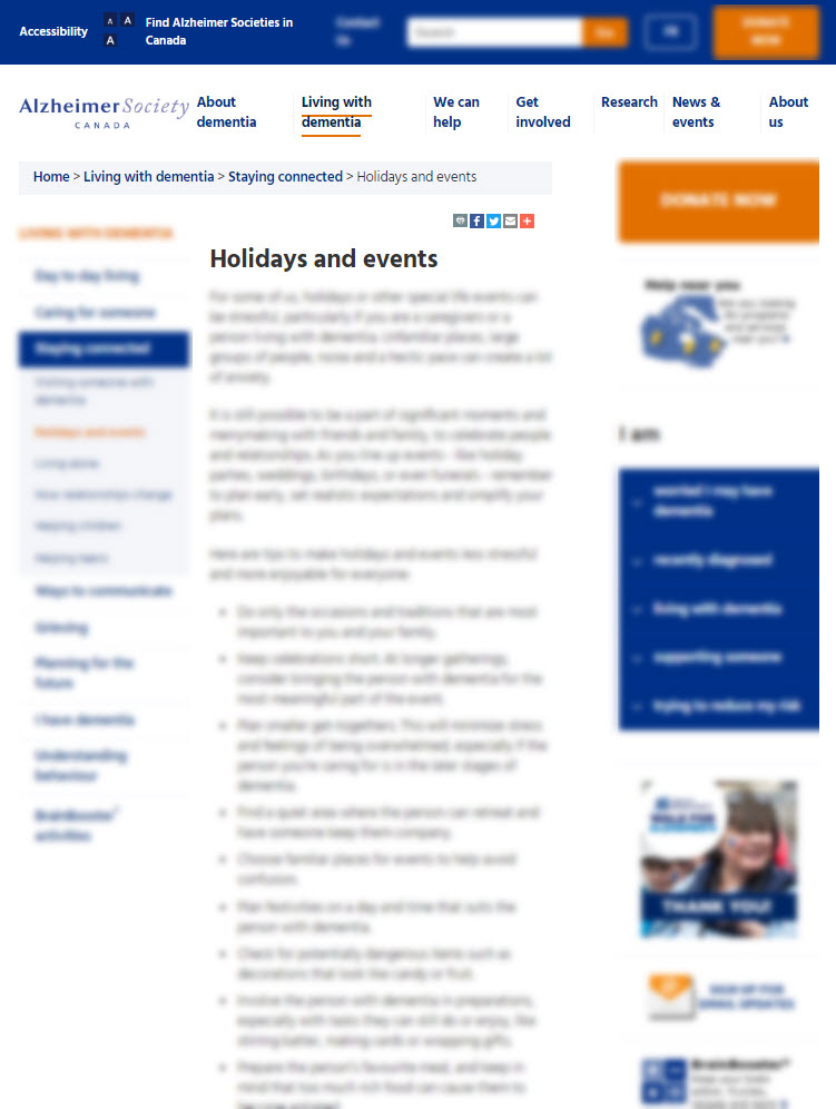 Holidays and Events