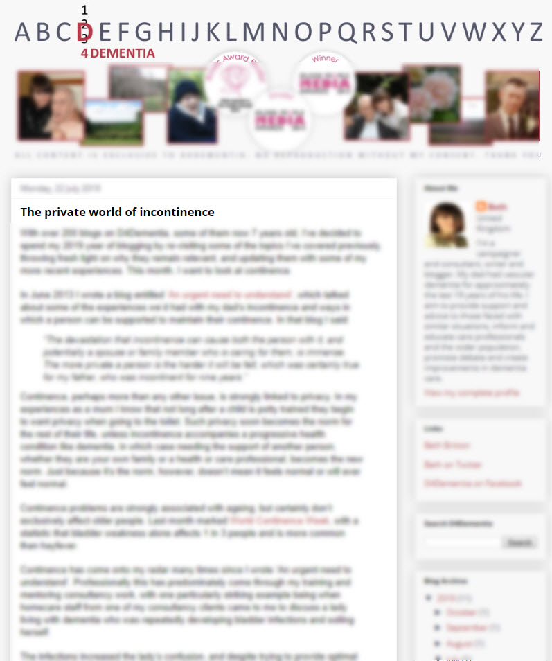 The Private World of Incontinence