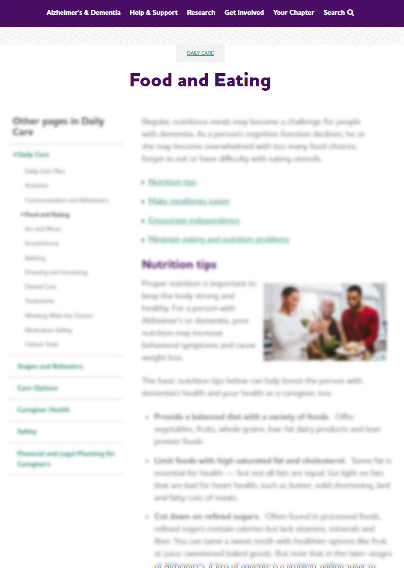 Food and Eating